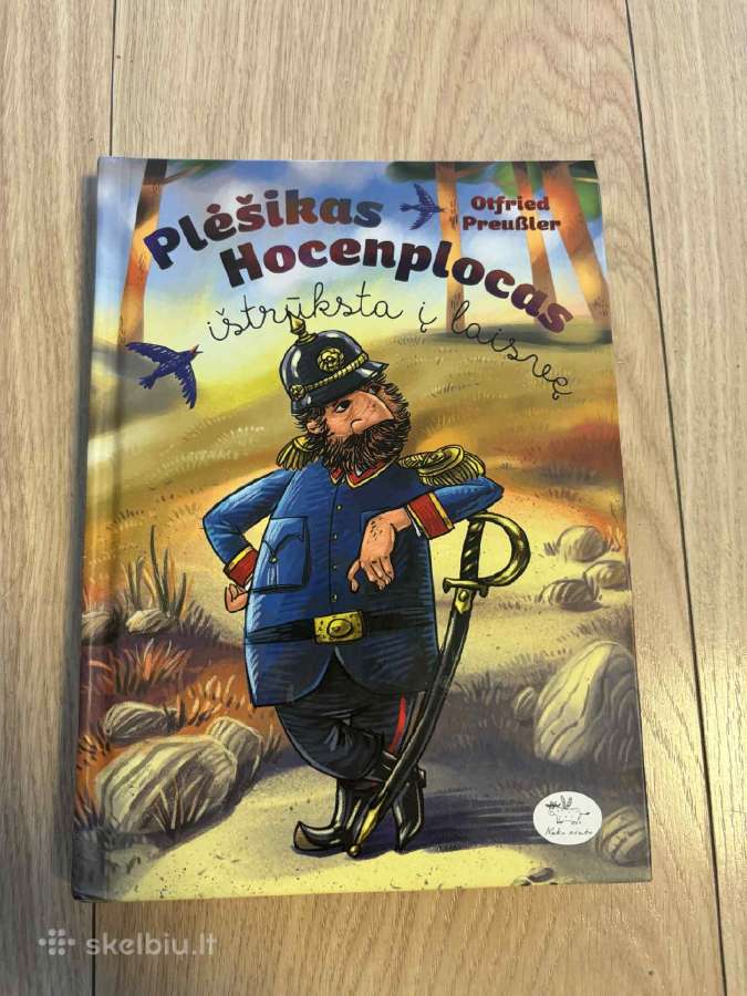 Knyga Plėšikas Hocenplocas ištrūksta į laisvę