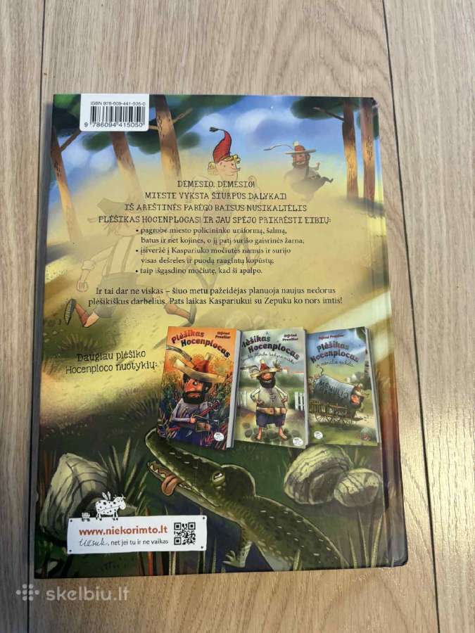 Knyga Plėšikas Hocenplocas ištrūksta į laisvę - nuotraukos Nr. 2