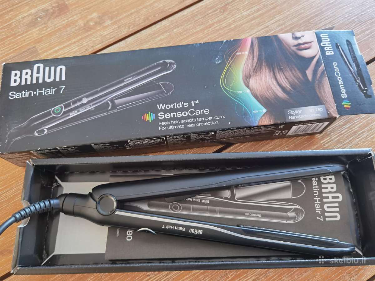 Plaukų tiesinimo žnyplės Satin Hair 7 St780 - nuotraukos Nr. 6