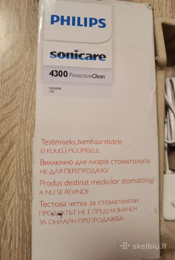 Elektrinis dantų šepetėlis Philips Hx6848/92