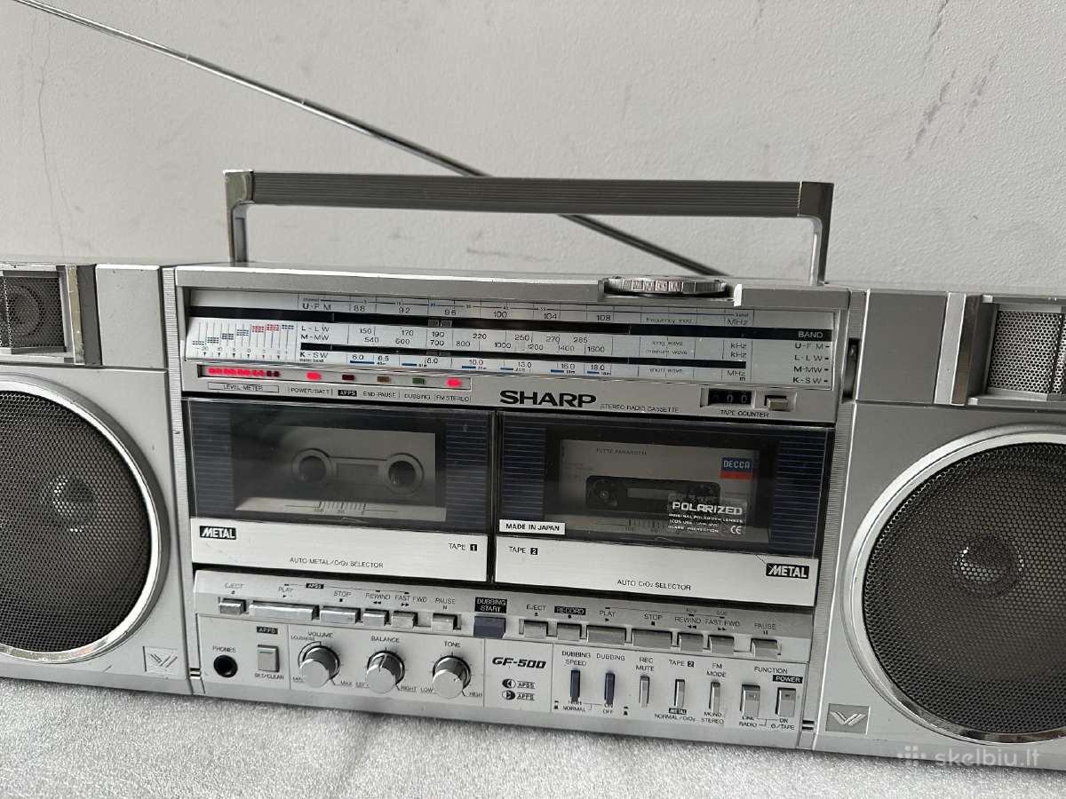 Magnetola Sharp Gf - 500 japoniška