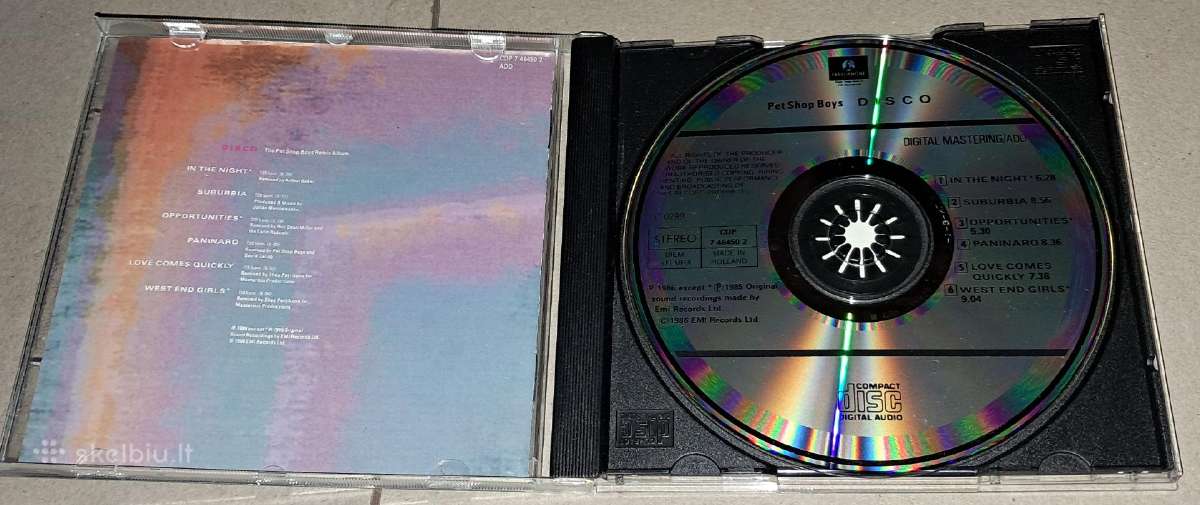 Pet Shop Boys - Disco (Audio CD) - nuotraukos Nr. 3