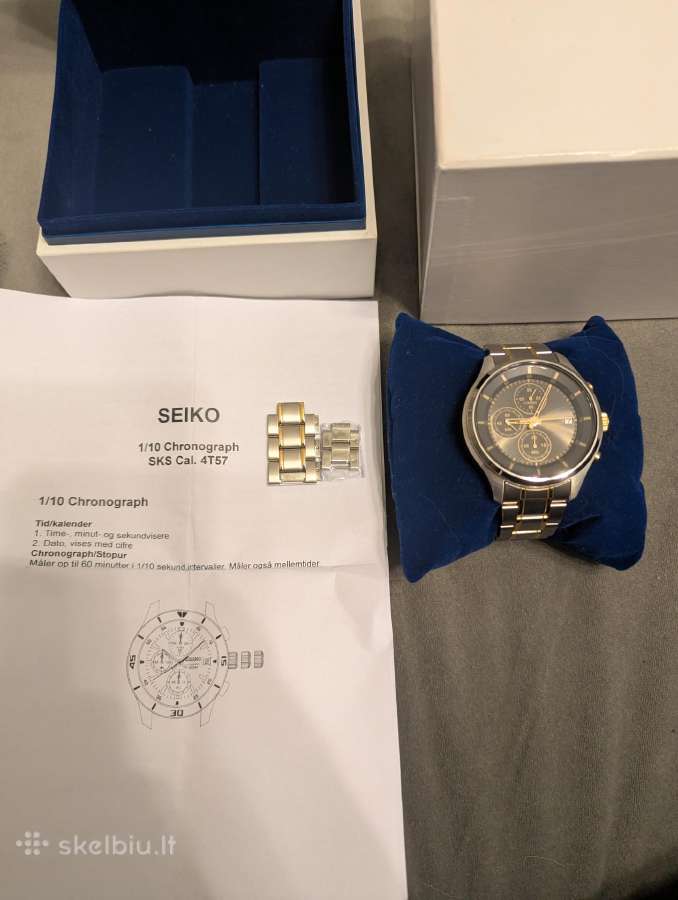 Seiko Chronograph SKS Cal. 4t57