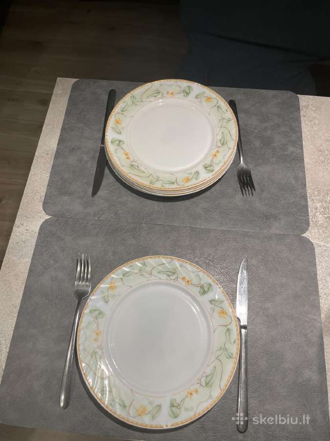 Lėkštės 6 vnt