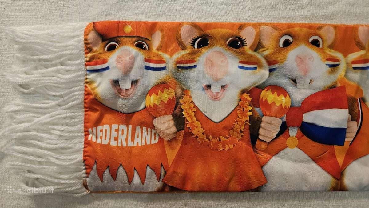Šalikas kolekcinis „Hup Holland Hamsters“ - nuotraukos Nr. 3