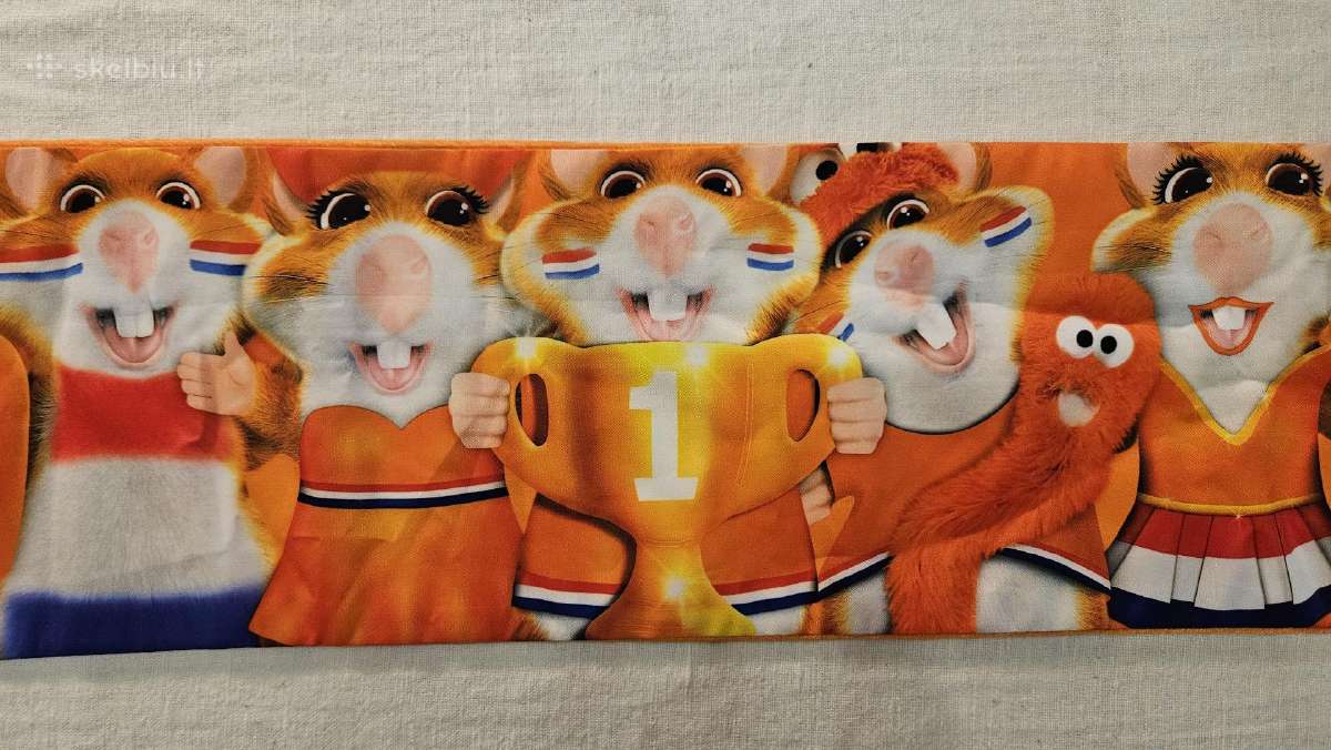 Šalikas kolekcinis „Hup Holland Hamsters“ - nuotraukos Nr. 6