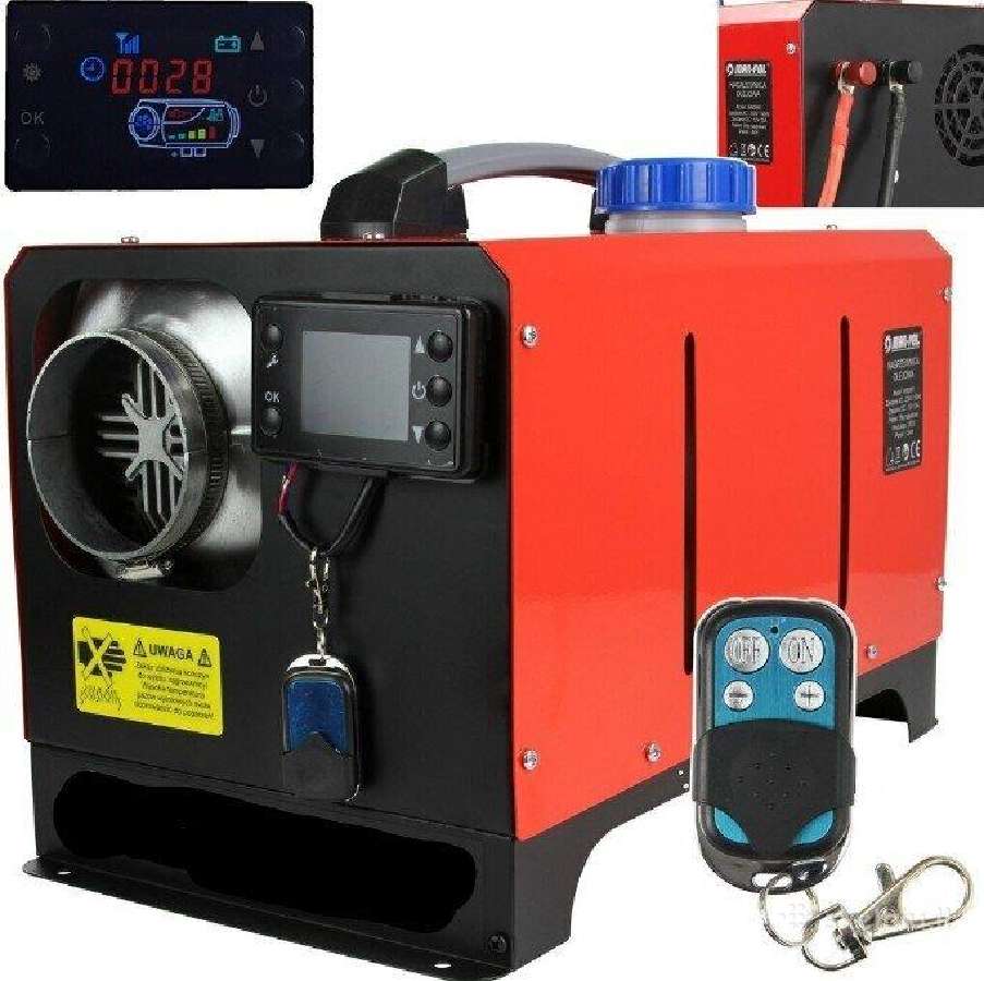 Dyzelinis šildytuvas 8-12kw (Webasta) 12v/24v/220