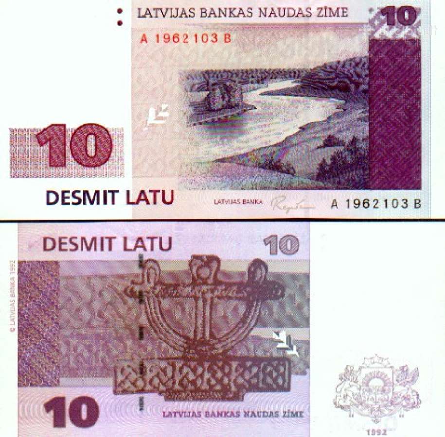 Perku latviškus latus banknotais - nuotraukos Nr. 2