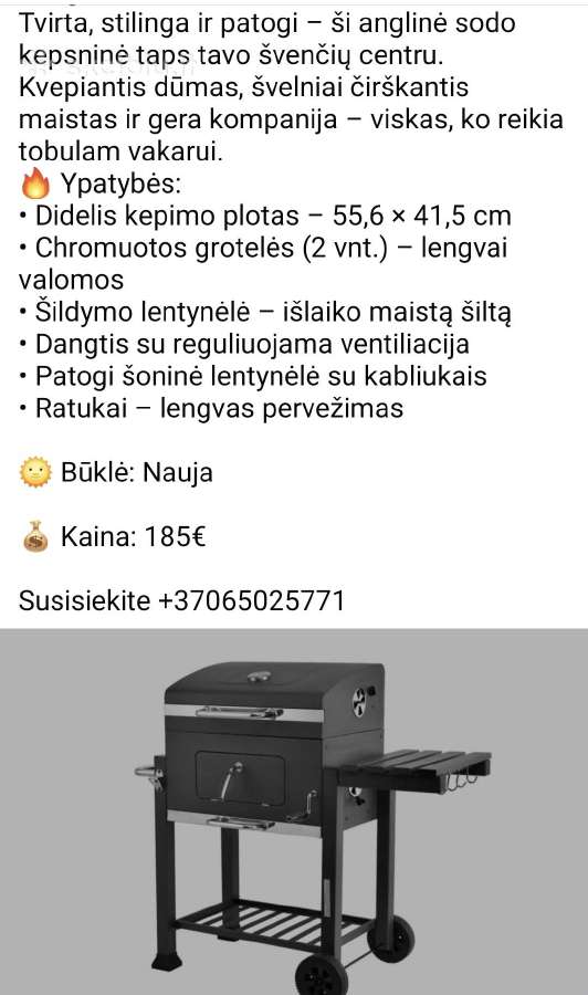 Grill kepsinine rukykla