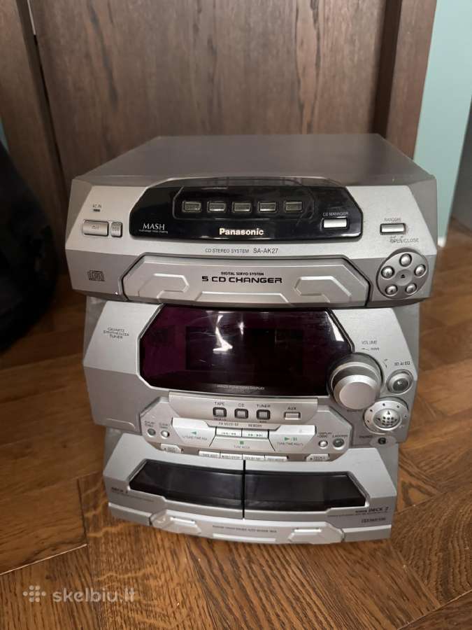 Panasonic Super Woofer Garso sistema Sa Ak 27