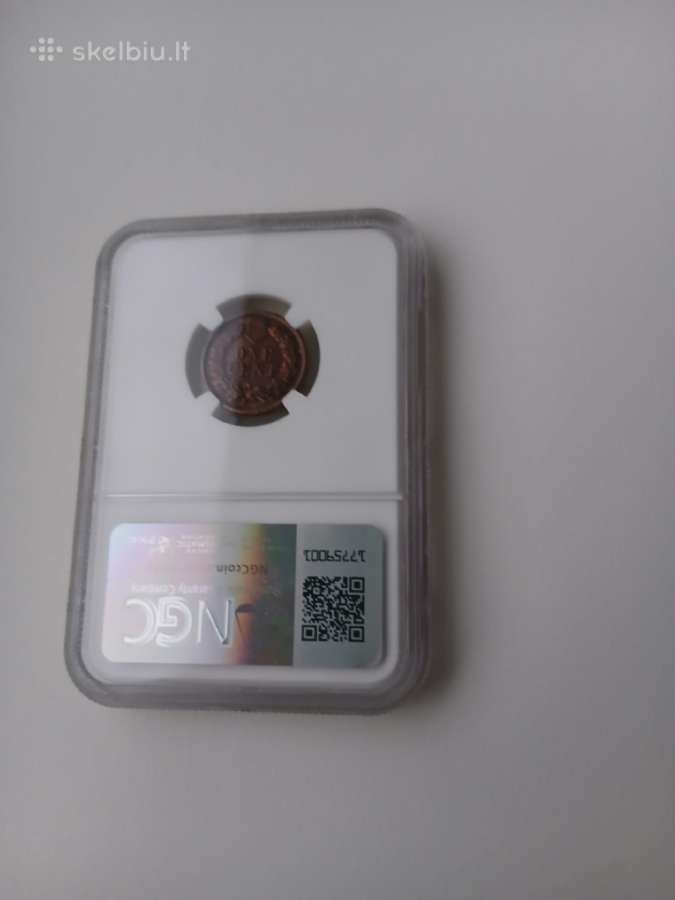 JAV 1898 Indian Centas Ngc - nuotraukos Nr. 2