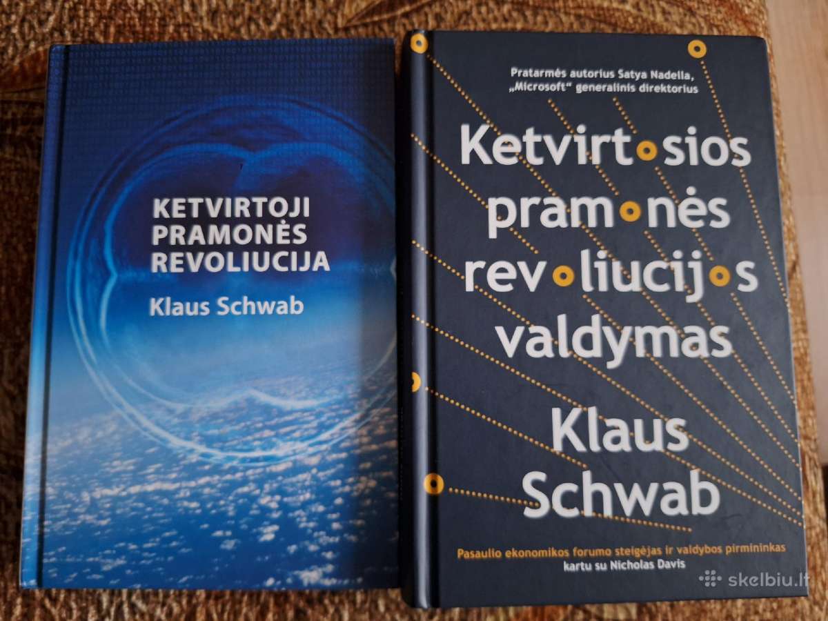 Klaus Schwab knygų komplektas
