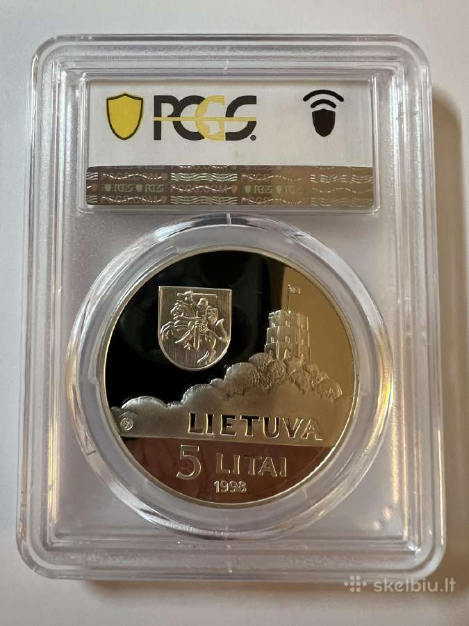 1998 m. 5 Litai - Vaikutis Unicef-pcgs Pr 67 Dcam - nuotraukos Nr. 3