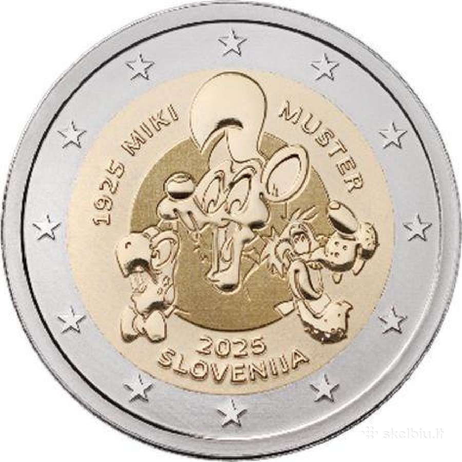 2€ proginės Unc monetos - nuotraukos Nr. 6