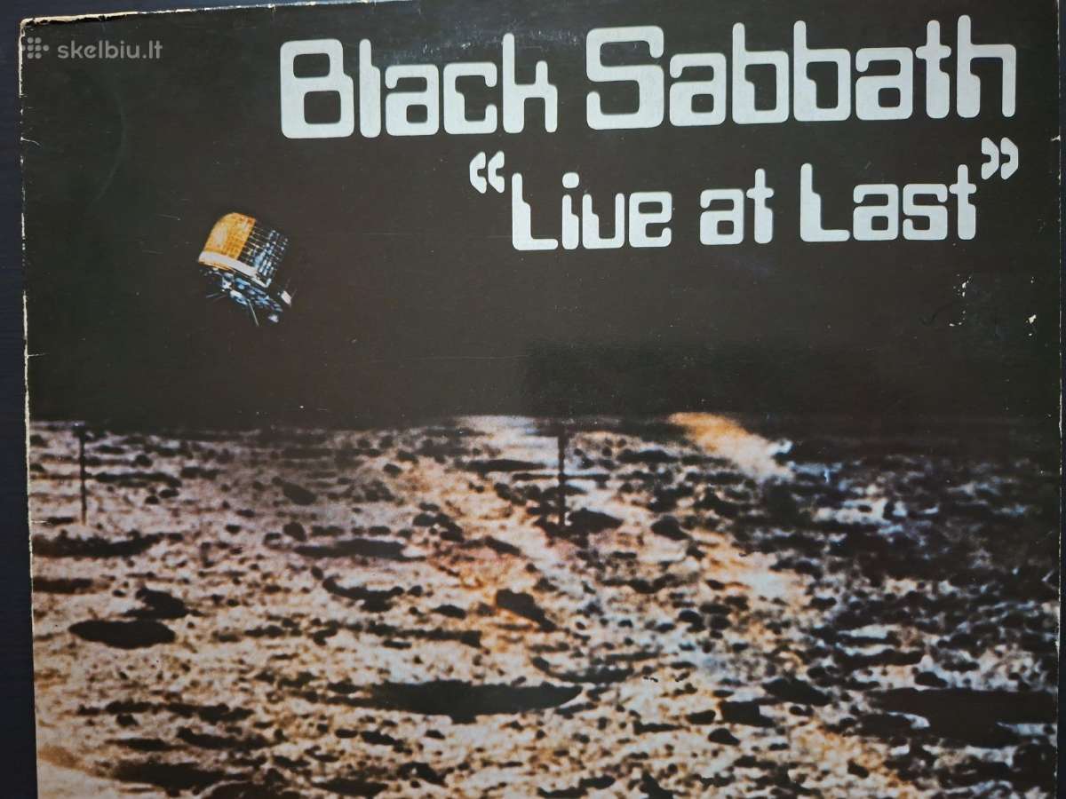 Black Sabbath 1980 “Live At Last.