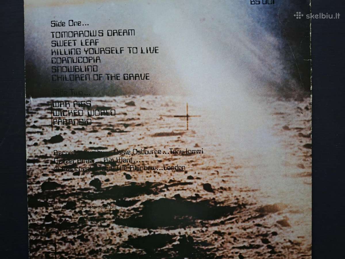 Black Sabbath 1980 “Live At Last. - nuotraukos Nr. 2