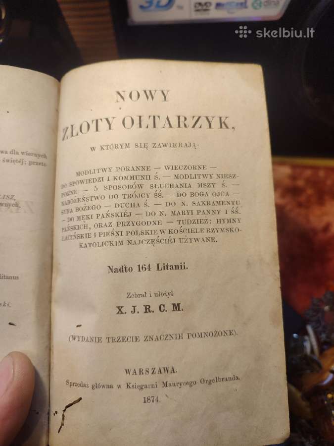 Antikvarinė maldaknygė - nuotraukos Nr. 2