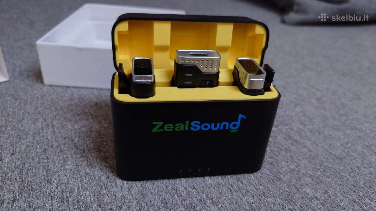 Zealsound V7 Pro belaidžių mikrofonų komplektas