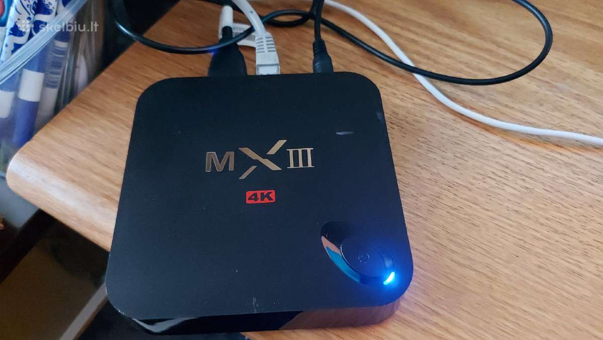Media grotuvas Android TV Box MxIII