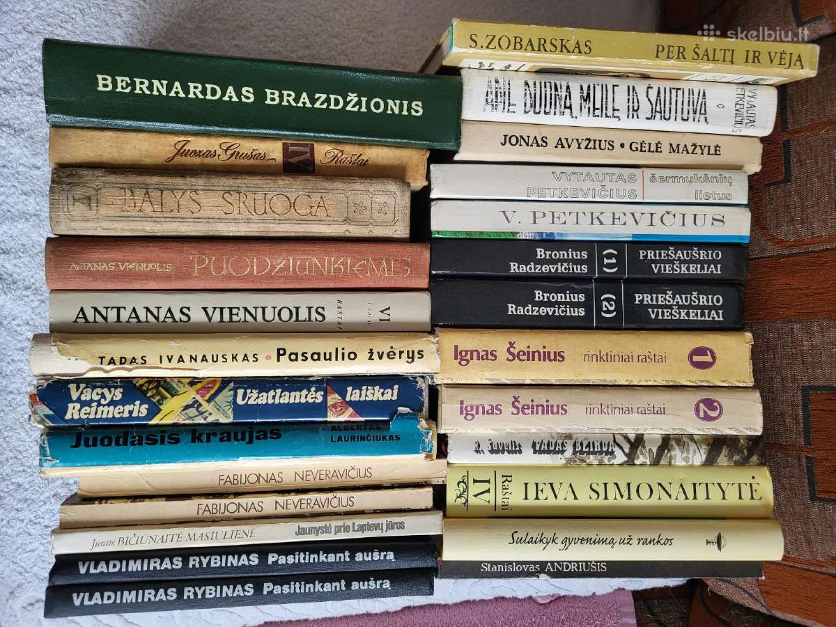 Parduodamos senos knygos - nuotraukos Nr. 6