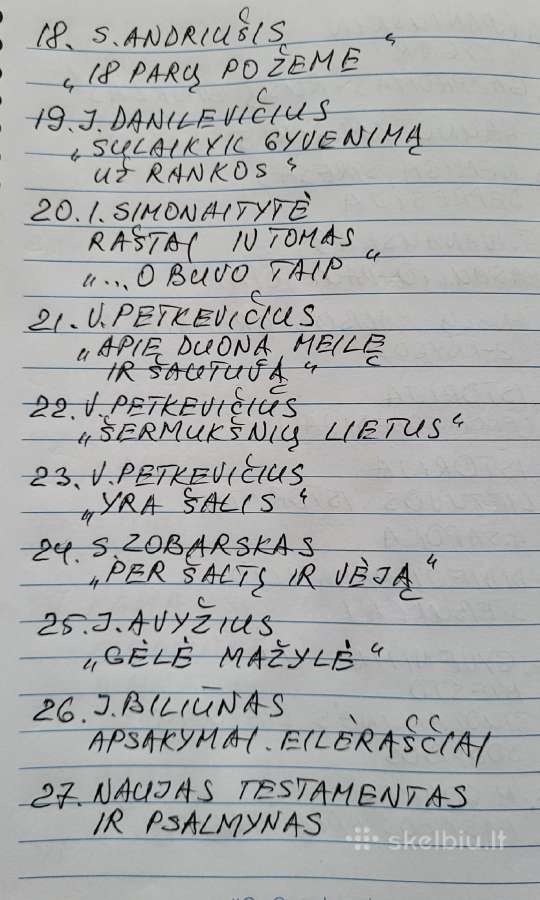 Parduodamos senos knygos - nuotraukos Nr. 14