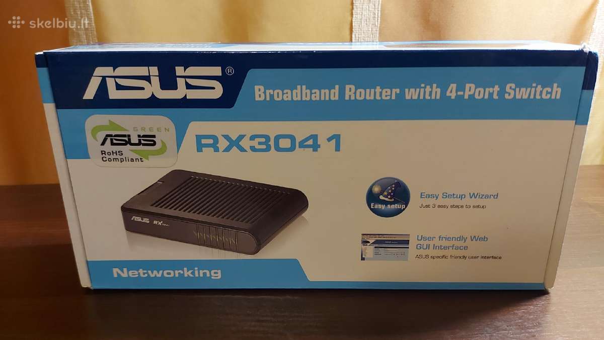 100mbit WiFi maršrutizatoriai, Lan šakotuvai - nuotraukos Nr. 2