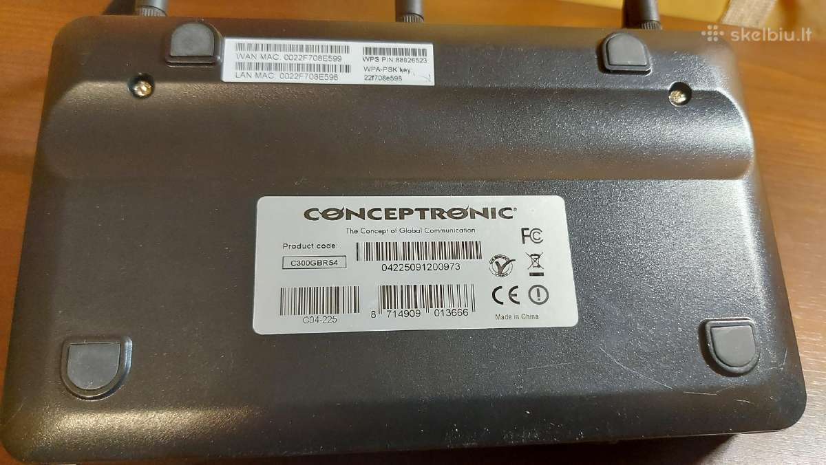 100mbit WiFi maršrutizatoriai, Lan šakotuvai - nuotraukos Nr. 6