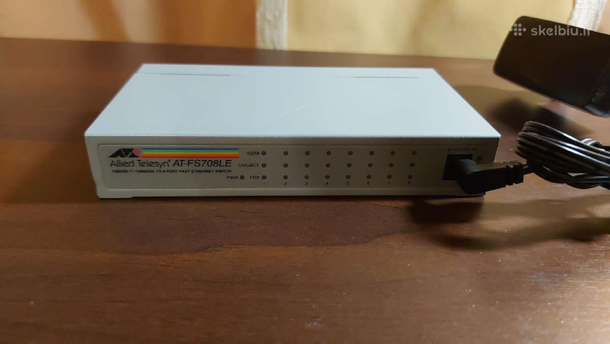 100mbit WiFi maršrutizatoriai, Lan šakotuvai - nuotraukos Nr. 7