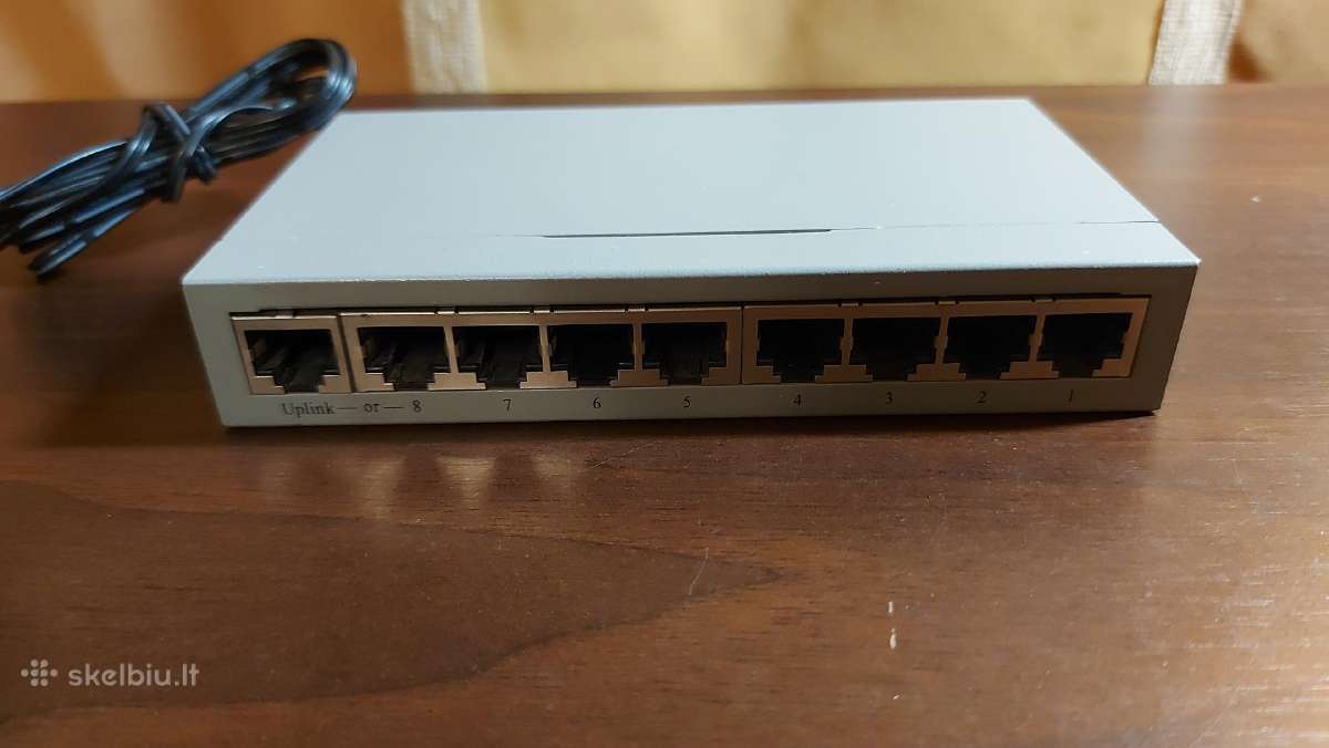 100mbit WiFi maršrutizatoriai, Lan šakotuvai - nuotraukos Nr. 8