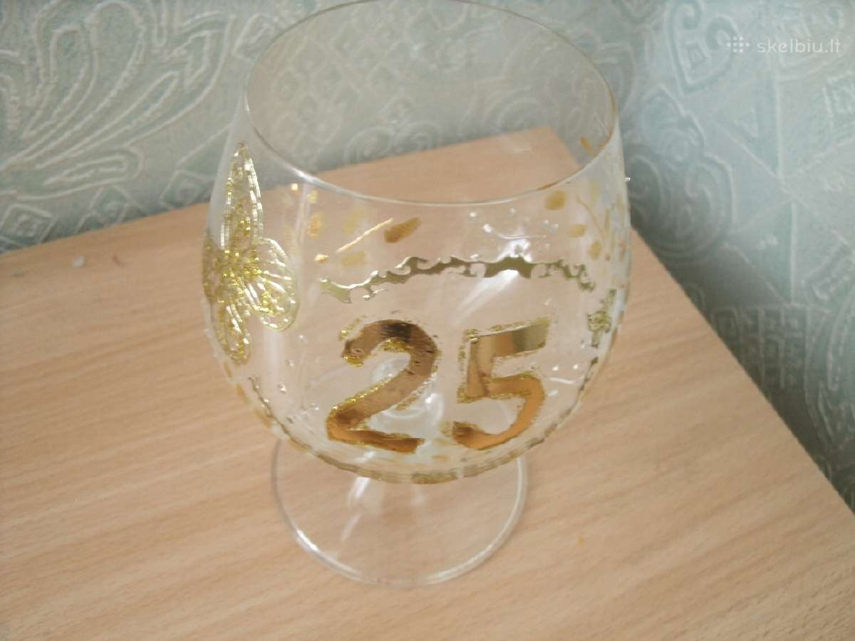 Jubiliejinė brendžio taurė "25" - nuotraukos Nr. 2
