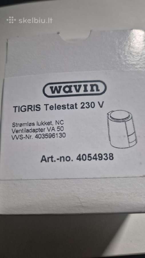 Termopavara Wavin 230v, Nc - nuotraukos Nr. 2