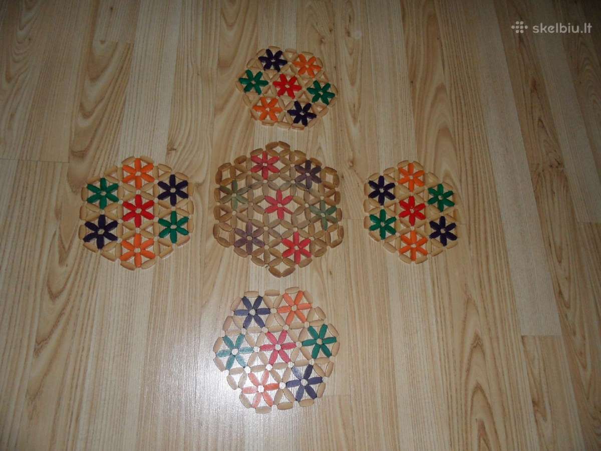 Mediniai padekliukai po 3e