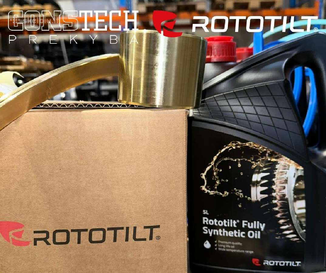 Rototilt dalys ekskavatoriam – sandėlyje Lietuvoje - nuotraukos Nr. 2
