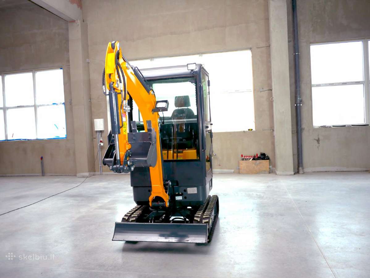 Mini Ekskavatorius Enzo Ht16 su kabina