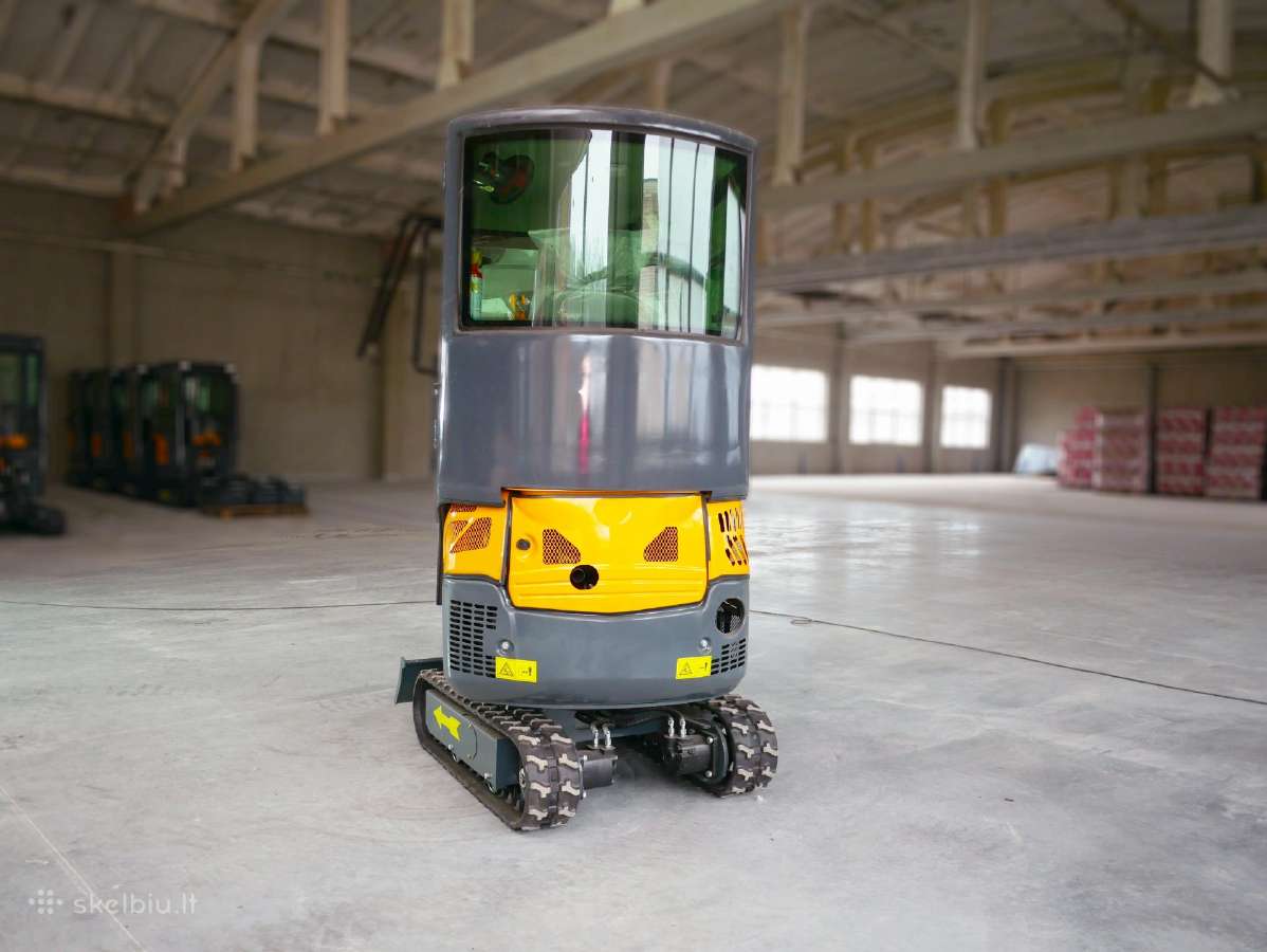 Mini Ekskavatorius Enzo Ht15 Pro Strelės pasukimu - nuotraukos Nr. 6