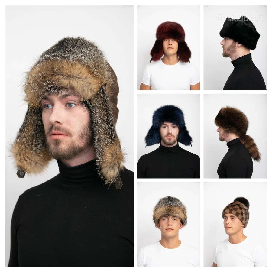 Kailiniai, kailiniai aksesuarai. Furs,fur hats - nuotraukos Nr. 4