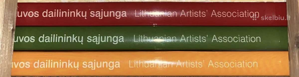 Lietuvos dailininkų sąjunga (3 knygos)