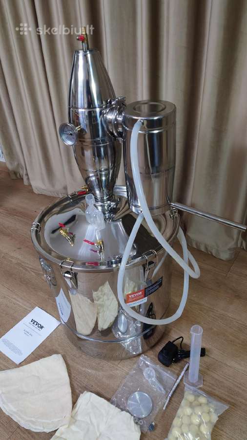 Vandens alkoholio dvigubas distiliatorius 70 litrų - nuotraukos Nr. 4
