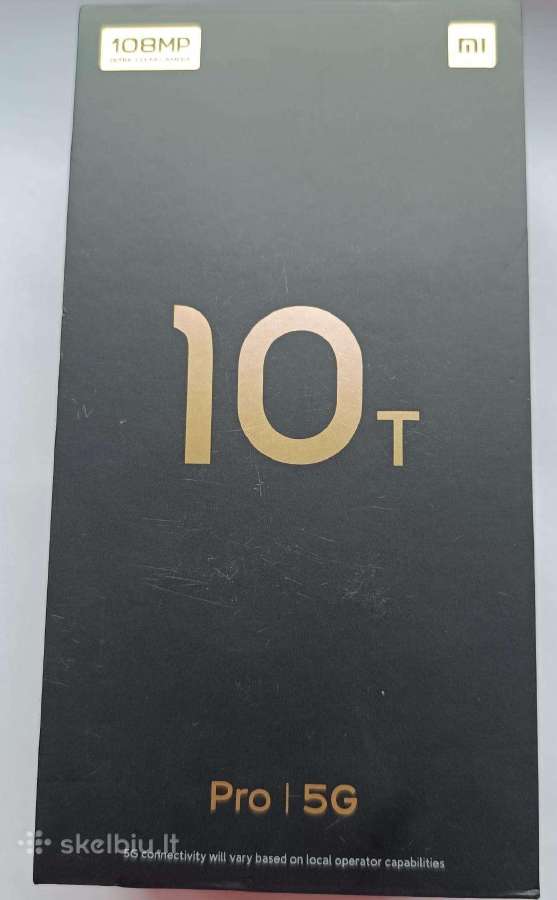 Xiaomi Mi 10t Pro 5G 8gb RAM 128gb rom - nuotraukos Nr. 4