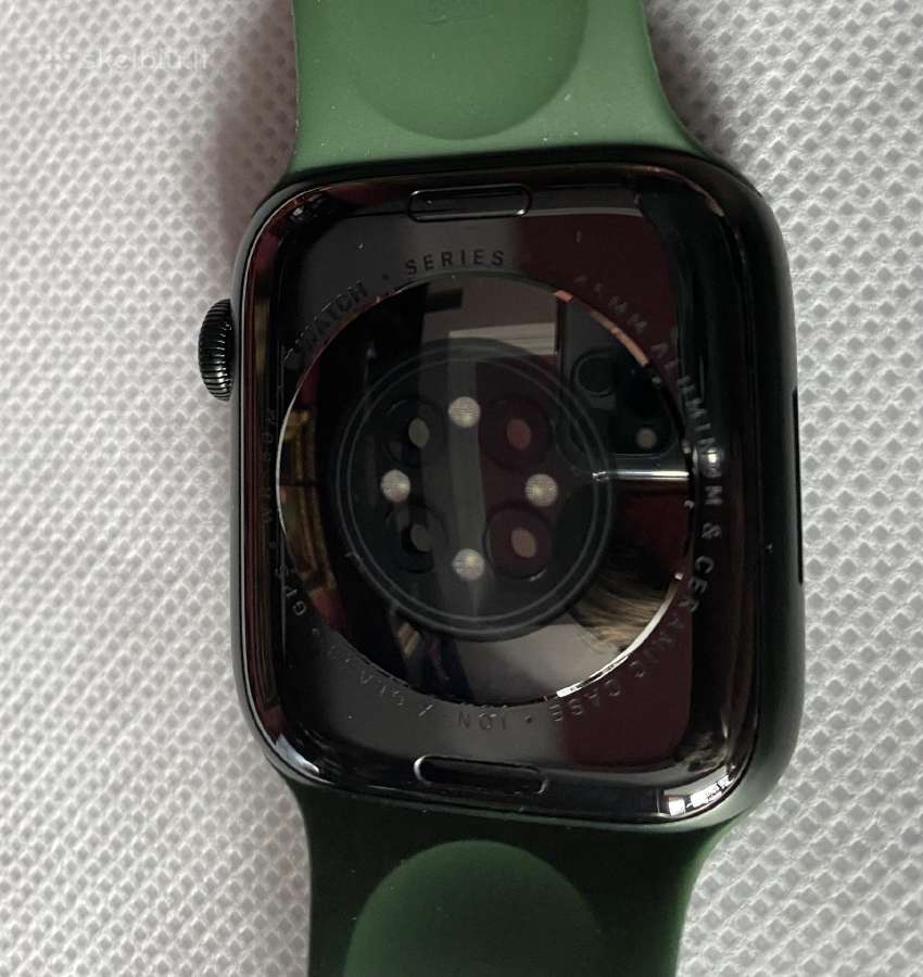 Idealios būklės Apple Watch 7 45 mm - nuotraukos Nr. 4