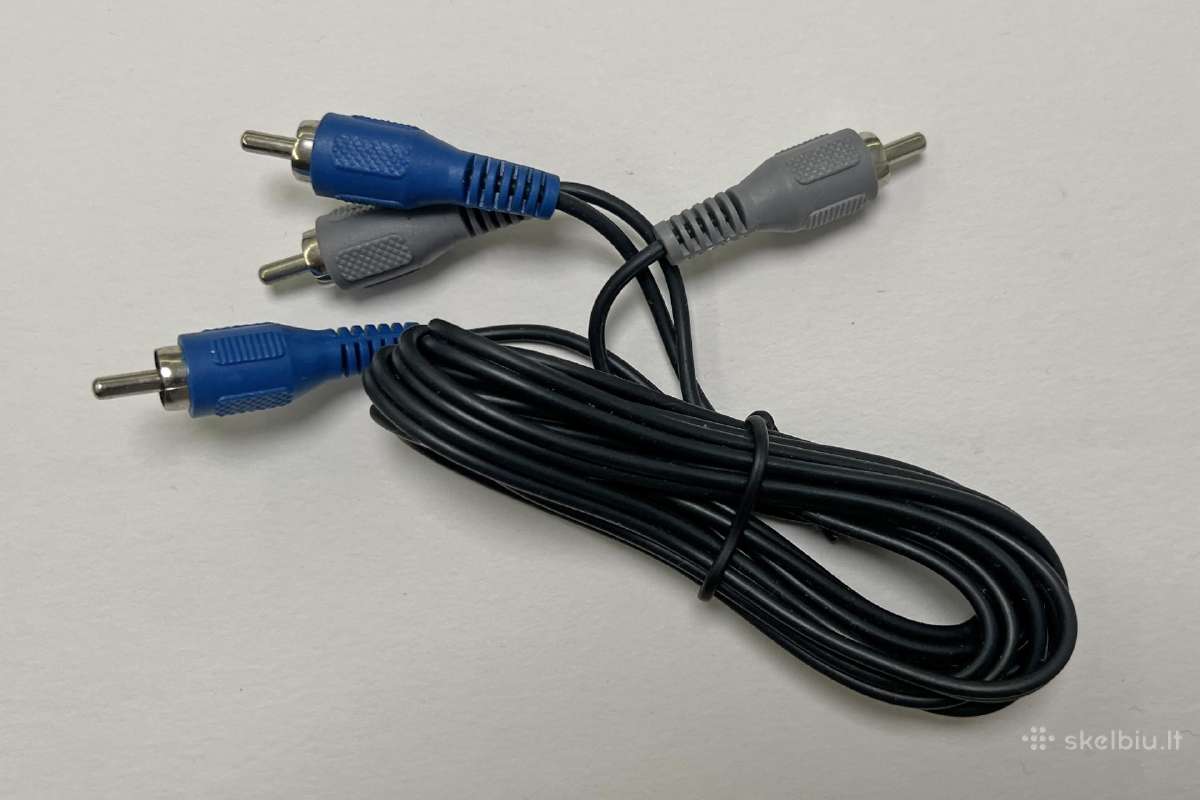 Kabelis 2 x Rca -2x rca stereo