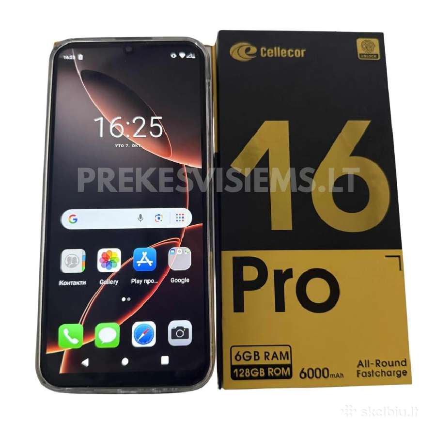 Mobilusis telefonas Cellecor 16 Pro 128gb