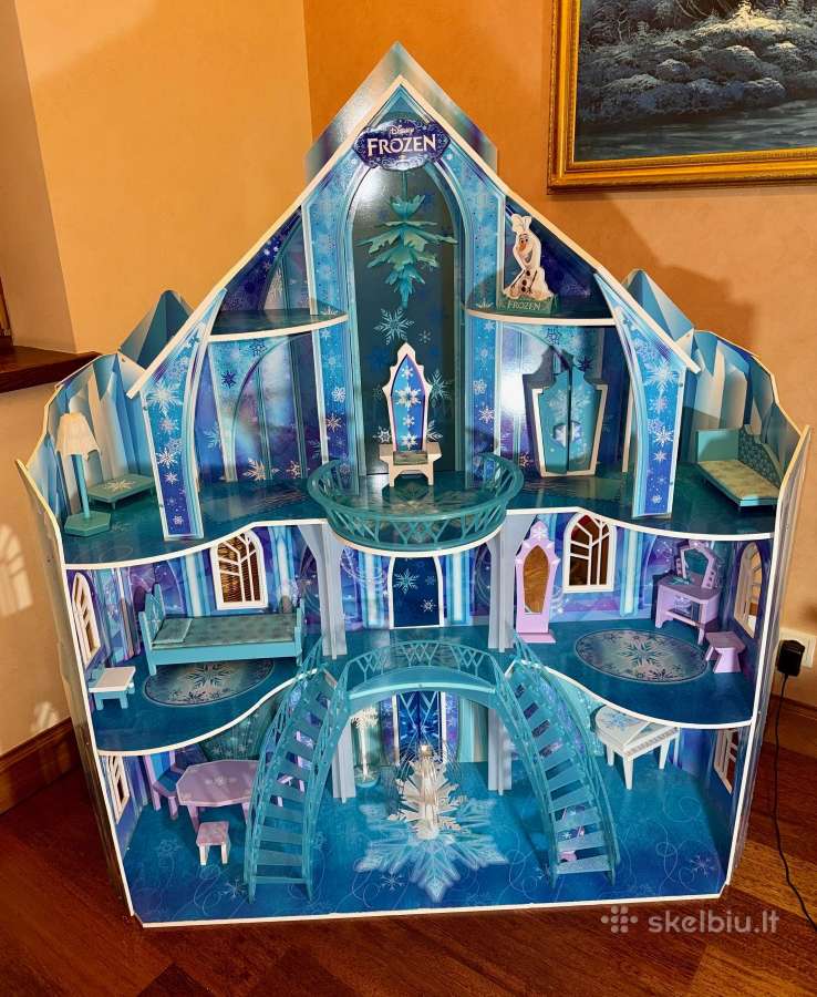 Mažai naudota Disnėjaus "Frozen" didelė pilis