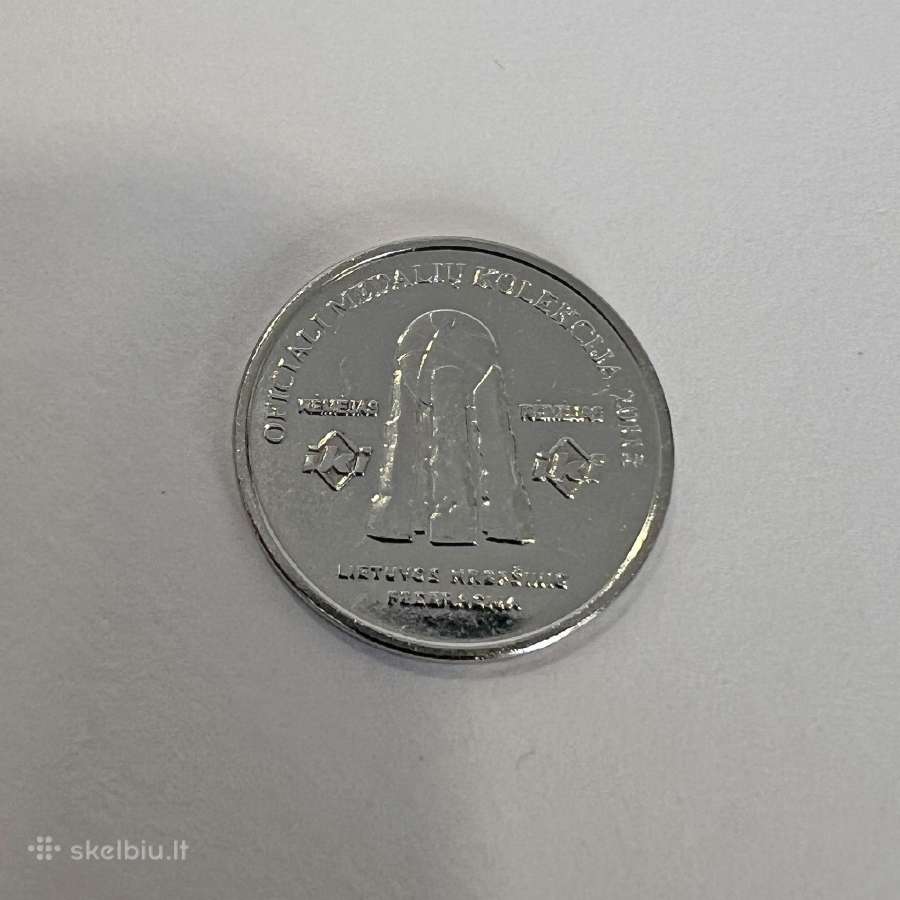 Oficialios Iki medalių kolekcijos 2011 medalis - nuotraukos Nr. 2