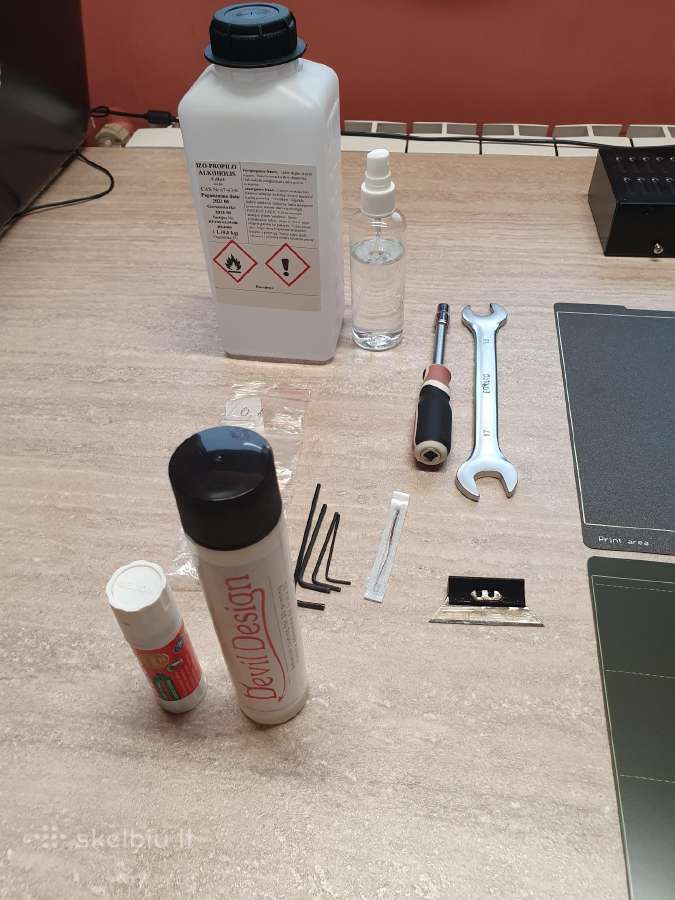 3D spausdintuvas Prusa Mks3+ - nuotraukos Nr. 7