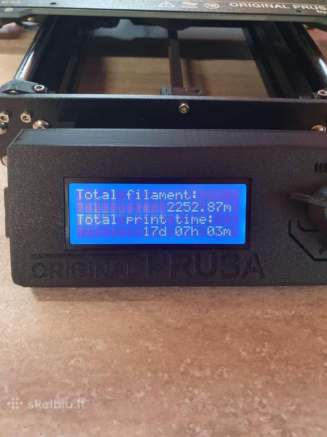 3D spausdintuvas Prusa Mks3+ - nuotraukos Nr. 9