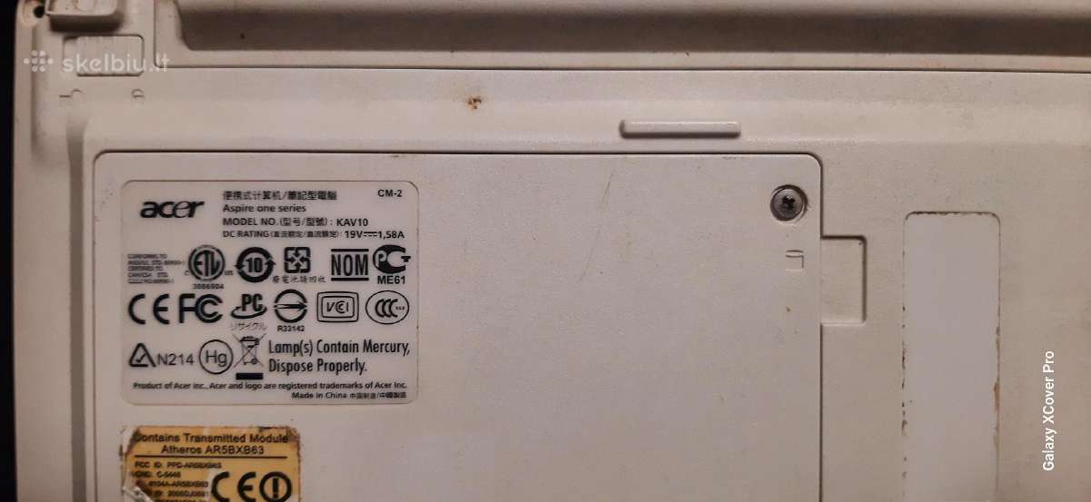 Acer Kav10 - dalimis