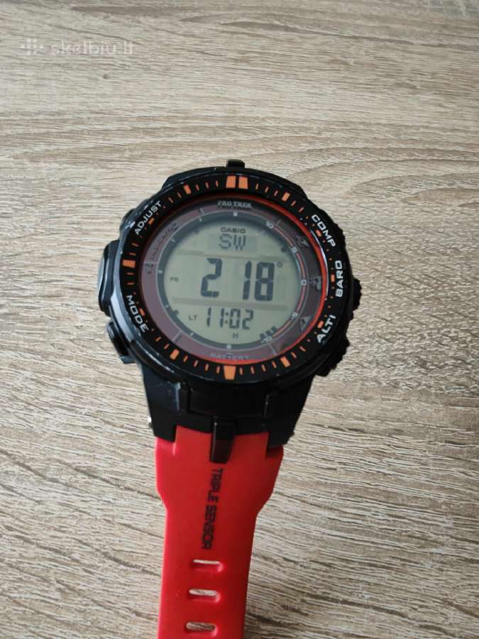 Parduodu tvarkinga laikrodį Casio Protrek Prw 3000 - nuotraukos Nr. 4