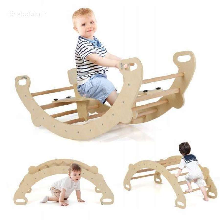 Naujos montessori kopetėlės supynės
