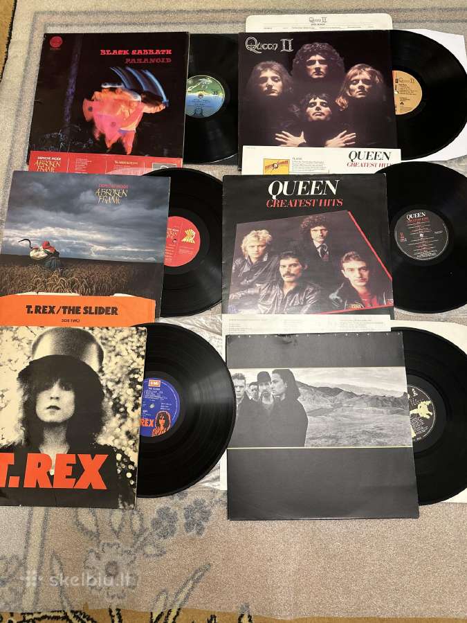 10 Lp Klasikinio roko Queen ir kt.